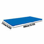 Antžeminio baseino uždangalas Atsparus UV spinduliams Atsparus oro sąlygoms Dangalai baseinams Atsparus dilimui Daugkartinio naudojimo apsauga Baseino uždangalas 400X211CM mėlyna