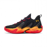 Under Armour Unisex Curry 13 AP Krep&scaron;inio Batai Juodi Raudoni 6015002-002 43