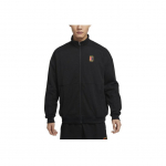 Nike Court Heritage Užtraukiama Fleece ilgomis rankovėmis striukė Vyri&scaron;kos striukės Juoda FZ6926-010 XL