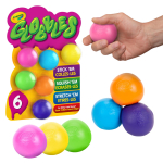 Crayola Globble Squeeze Lipnus Streso Mal&scaron;inimo 747294 Žaislas, Kamuoliukas, Žaislas, 6 Spalvų Rinkinys, (Autenti&scaron;kas produktas)