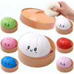 4 milžini&scaron;kas koldūnas squishy, nerimo mal&scaron;inimo Fidget streso kamuoliukas, vaivoryk&scaron;tės paslapties bandelė, mink&scaron;tas minkymo te&scaron;los atsipalaidavimui suaugusiems