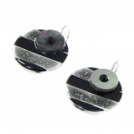 NOA [H8834] - Boucles Cr&eacute;ateur 'Bora Bora' noir juoda