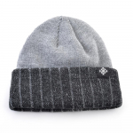 Vyri&scaron;kos storos kepurės žieminės megztos &scaron;iltos dvisluoksnės kaukolės Beanies Pridėti Velvet Beanie kepurė lauko laisvalaikio slidinėjimo mezgimo gaubtas 56-59CM