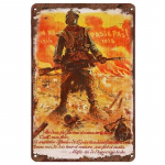 Retro Arklys Padaro Mane Laimingą Metalinės Skardos I&scaron;kabos Vintažiniai Plakatai Garažui Žaidimų Kambariui Barui Vyro Urvui Kavinei Biurui Namų Sienų Dekoravimas Dovana 20x30cm