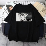 JoJo Bizarre Adventure Anime mar&scaron;kinėliai Harajuku Moteri&scaron;ki unisex laisvalaikio vintažiniai gatvės drabužiai trumpomis rankovėmis plius dydžio mar&scaron;kinėliai Unisex 4XL