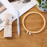 Punch Needle Audinys &bdquo;Pasidaryk pats&ldquo; Siuvinėjimas Mezgimas Amatai Vienuolių audinys 26cmx26cm