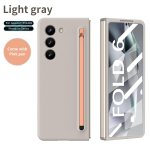Plastikinis ra&scaron;iklio lizdas telefono dėklas, skirtas Samsung Galaxy Z Fold 6 5 4 Fold6 Fold5 Fold4 Fold3 Plėvelės stiklo apsauginis dangtelis su ra&scaron;ikliu Galaxy Z Fold6