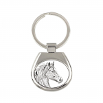 Freiberger - keychain with a horse, keychain with a print, personalized pendant from the Art-Dog brand sidabras
