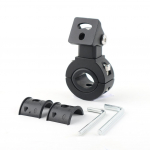 Universalus motociklo LED žibintų laikiklis, buferis, modifikuotas gnybtas, LED žibinto laikiklio tvirtinimo komplektas, skirtas darbo žibintų dalims, vidinis skersmuo 18-32 mm