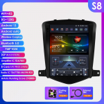 Carplay 4G-LTE 7862 DSP 9,7 colių 2 din Android automobilio radijas, skirtas Chevrolet Cruze J300 2008 2009 2010 2011 2012 Pažangus ekranas Multimedija Vaizdo GPS RDS S8 8Core 8G 128G