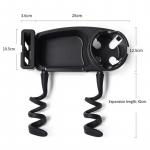 Vežimėlio padėklas Universalus stūmimo padėklas puodelio laikiklio priedai kūdikio vaik&scaron;čiojimo priemonės padėklas su stalvir&scaron;iu universalus padėklas