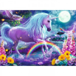 Puzzle enfant 100 pi&egrave;ces XXL - Licorne scintillante - Ravensburger