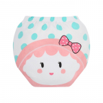 Mergaičių medvilninės marlės vystyklų sauskelnės PottyTraining Kelnės Daugkartinio naudojimo plaunamos kūdikių sauskelnės S