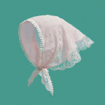 Korėjieti&scaron;kas Ins nėrinių plaukų &scaron;alikas Moteri&scaron;kas trikampis plaukų dirželis plaukų mai&scaron;elis galvos skara rožinė