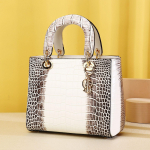 Krokodilo pilvo ra&scaron;to princesės rankinė, vestuvinė rankinė, universali moteri&scaron;ka rankinė, nuotakos rankinė, moteri&scaron;ka rankinė, ne&scaron;iojama ant vieno peties, crossbody