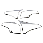 ABS Chromo Galinių Žibintų Gaubtai Apdailos Juostelės 4 vnt. Toyota RAV4 2016-2018