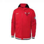 Nike X NBA Bendradarbiavimo Striukė Bulls Komandos Su Gobtuvu Užtrauktuku Madinga Vaikams Striukės Raudona 3Z2B7FEKU-BUL S