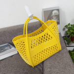 Mink&scaron;to plastiko buitinis krep&scaron;ys stačiakampis daržovių krep&scaron;ys ne&scaron;iojamas didelės talpos prekybos centro pirkinių krep&scaron;ys ne&scaron;iojamas vonios krep&scaron;ys 25x25cm balta