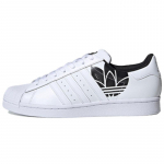 Adidas Superstar Balti Juodi Trefoil Sportbačiai FY2824 44⅔