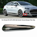 Priekinio sparno chromuotos buferio apdailos detalė 96732937VD Citroen DS5 2011-2018 m. &Scaron;oninio sparno dekoratyvinė juostelė Dalys Priedai Silver Right