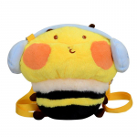 Mielos bičių pliu&scaron;inės kuprinės, mink&scaron;to žaislo krep&scaron;ys, Kawaii animacinių filmukų bičių pliu&scaron;inė lėlė, madingas krep&scaron;ys moterims, kūrybi&scaron;ka, gimtadienio, Kalėdų dovana
