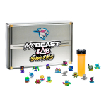 MrBeast Lab Swarms Series 2, Atomic Series I&scaron;skirtinis Pinigų Dėklas Didmeninė Pakuotė, įpilkite vandens, eksperimentuokite, pakratykite mėgintuvėlį ir atskleiskite 2 i&scaron; 18 MrBeast gray