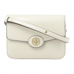 Tory Burch Robinson 21 Magnetinis atvartas Reguliuojamas peties dirželis Patentuotos odos rankinė per petį Moteri&scaron;kos rankinės Sviesto geltonumo 143122-704 Basic Set (Bag+Dust Bag)