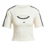 adidas Originals Cali Mar&scaron;kinėliai Drop Shoulder Rankovėmis Moteri&scaron;ki Dramblio Kaulo/Juodi JJ3090 S