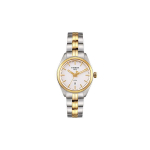Tissot Pr100 serijos kvarcinis laikrodis 100M atsparumas vandeniui 33mm sidabrinis ciferblatas Moteri&scaron;ki laikrodžiai T101.210.22.031.01 Silver Dial