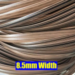 500g 31 rū&scaron;ies storesnės apvalios/plok&scaron;čios PE sintetinio rotango medžiagos pinti krep&scaron;iams, kėdei, sofai, stalui, remontui, DIY amatininkystei, plastikinės virvės