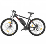 Eleglide Eleglide Mopride 2 29 Juodas ES ki&scaron;tukas Žemas rėmas 36V18Ah 250W Elektrinis dviratis