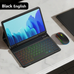 Klaviatūros dėklas, skirtas Samsung Galaxy Tab A11+ A11 Plus, 11 colių, SM-X230 SM-X235 SM-X236B, Magic Keyboard plan&scaron;etės dangtelis Funda blue