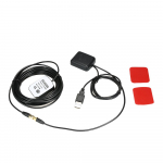 Automobilio GPS signalo antenos stiprintuvas su GPS imtuvu + siųstuvu 30DB telefono navigatoriui