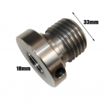 Griebtuvo adapteris nuo 25 mm iki 18 mm 33 mm iki 18 mm 33 mm iki 25 mm 33mm to 18mm
