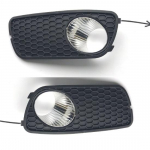 De&scaron;iniojo kairiojo rūko žibinto rėmo komplektas, skirtas Fiat Albea 2005-2013 nikeliu padengtas 2 vnt. juodos spalvos OEM 51715992 51703147 Left and Right