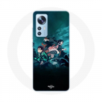 Coque pour Xiaomi Mi 12 / 12X Demon Slayer Manga Tanjiro et Nezuko