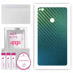 apgo Protective Skin Sticker for the back compatible with Xiaomi Mi Max, Wrap Film, Foil, Vinyl - Pattern Carbon Chameleon CAKA1