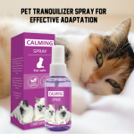 60 ml Pheromone Cat emocijų raminamasis pur&scaron;kiklis kačių feromonas Feliway pur&scaron;kalas nuo streso One Size violetinė
