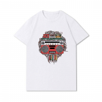 Anime vyri&scaron;ki mar&scaron;kinėliai Retro Funny Meme Trend Y2k grafiniai mar&scaron;kinėliai Mink&scaron;ti unisex 100 % medvilnės mar&scaron;kinėliai vyri&scaron;ki vir&scaron;utiniai drabužiai S