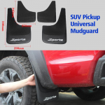Suv piack Mudflaps Universal Mudguard Car Front Rear 4pcs/ste Mud Flap Guard Splash Mudguards Fender Car 4pcs
