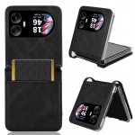 Atlenkiamas dėklas Blackview Hero 10 odinis dėklas [Atlenkiamas vintažinis odinis] Smūgiams atsparus patvarus retro telefono dėklas for Blackview Hero 10 juoda