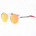 Poliarizuoti akiniai nuo saulės Vyri&scaron;ki ir moteri&scaron;ki Madingi Retro Apvalaus rėmelio Lauko sporto Vairavimo Apsauga nuo UV spindulių Akiniai nuo saulės 4146