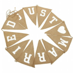 Linas Vintažinis JUST MARRIED Vestuvių Baneris Foto Rekvizitai Girlianda Gimtadienio Dekoracijos Vaikams A