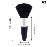 1 vnt. mink&scaron;tas kaklo veido &scaron;epetys kirpėjui, juodos barzdos &scaron;epečiai, plaukų valymas, plaukų &scaron;epetys, salono kirpimas, kirpimas, stiliaus formavimas, makiažo įrankiai