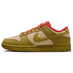 Nike Moteri&scaron;ki Dunk Low Bronziniai Pikanti&scaron;kai Raudoni Moteri&scaron;ki Sportbačiai Smėlio Sezamo FQ8897-252 36