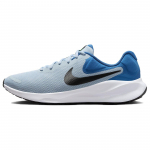 Nike Revolution 7 &Scaron;viesiai &scaron;arvuotos mėlynos vyri&scaron;ki sportbačiai Žvaigždės mėlyni Žali-Smūgio juodi FB2207-402 44