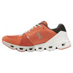On Cloudflyer 4 Cushiing Žemi Bėgimo Bateliai Vyri&scaron;ki sportbačiai Oranžiniai Balti 71.98396 40