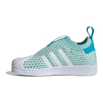 Adidas Originals Superstar 360 2.0 žemi vaiki&scaron;ki riedlenčių batai Vaiki&scaron;ki sportbačiai Žali balti JH6373 33
