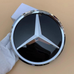 Grotelių ženklelis Plok&scaron;čias veidrodėlis Priekinis emblema Mercedes-Benz C KLASĖ W204 GLK W204 B W245 VITO W447 W463 V V260 204