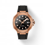 Tissot juodo ciferblato vyri&scaron;kas madingas laikrodis T141.807.37.051.00 juoda